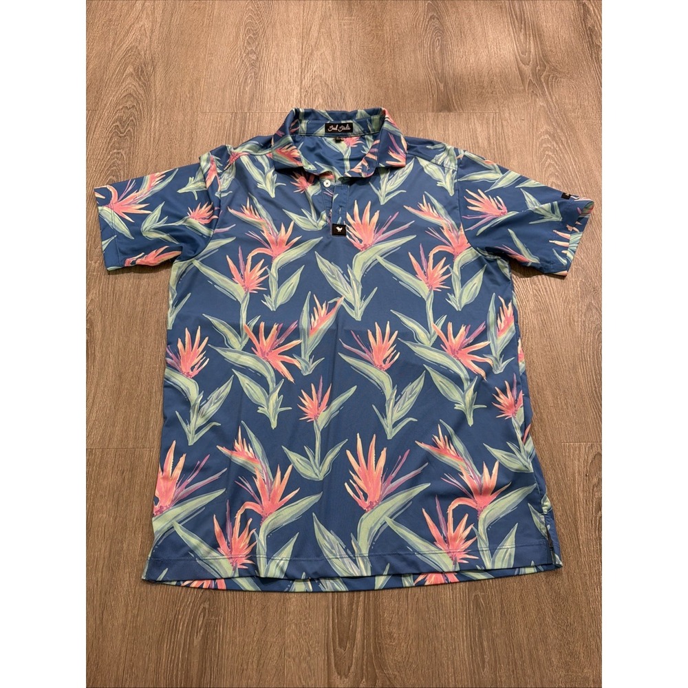 RARE/RETIRED Bad Birdie Men's Golf Polo | Paradisio | S